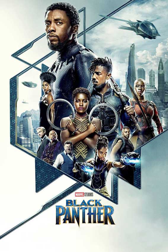 Black.Panther.Poster دانلود فیلم Black Panther 2018